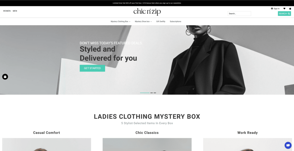 Chic N Zip Mystery Box