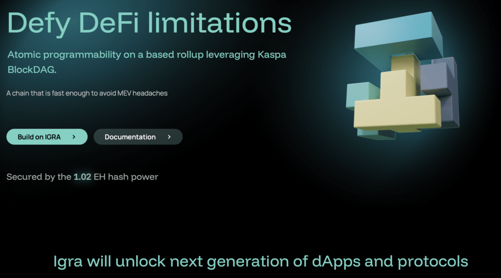 Kaspa x Igra Labs