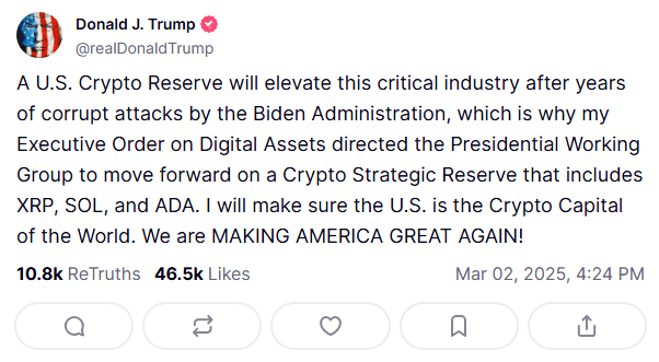 Truth Social Donald Trump