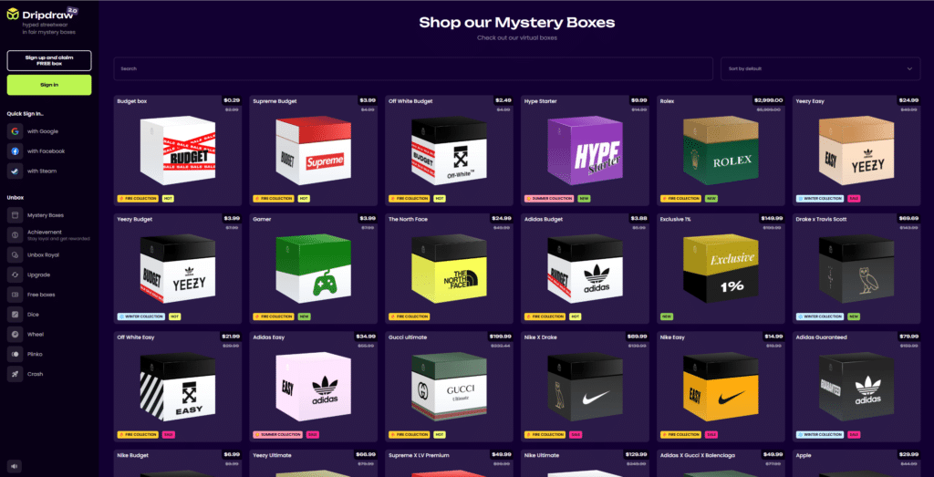 dripdraw homepage