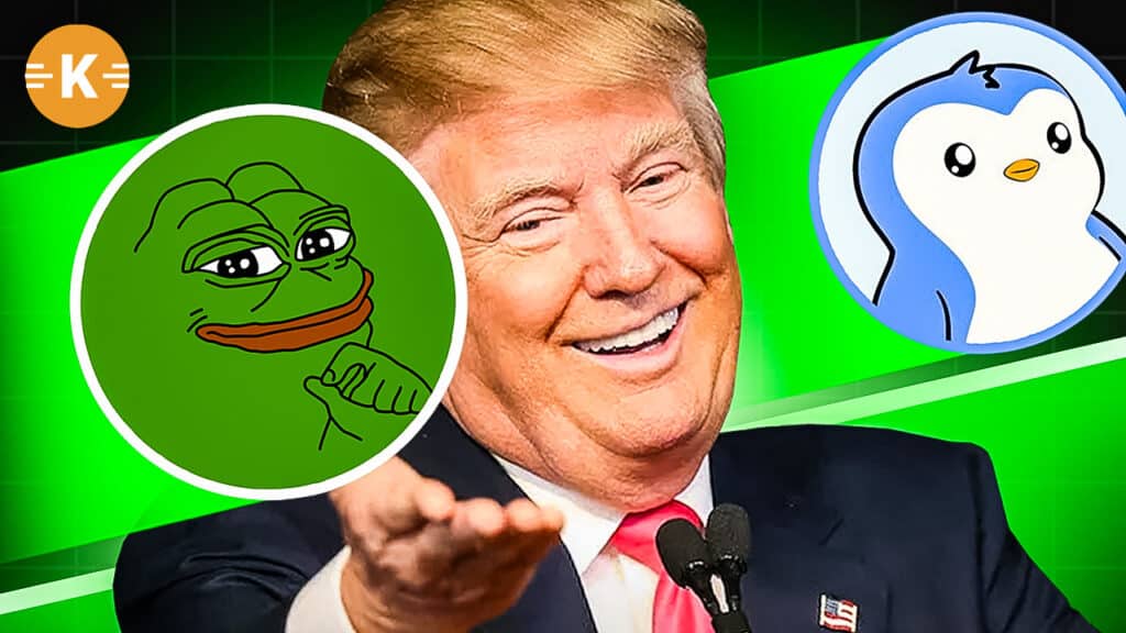 PEPE TRUMP PENGU Memecoins Rallye kaufen Prognose