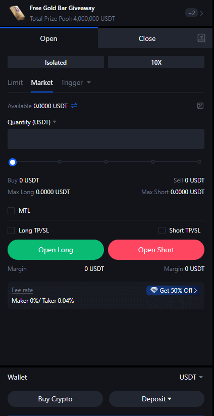 Mexc Futures Order Detail