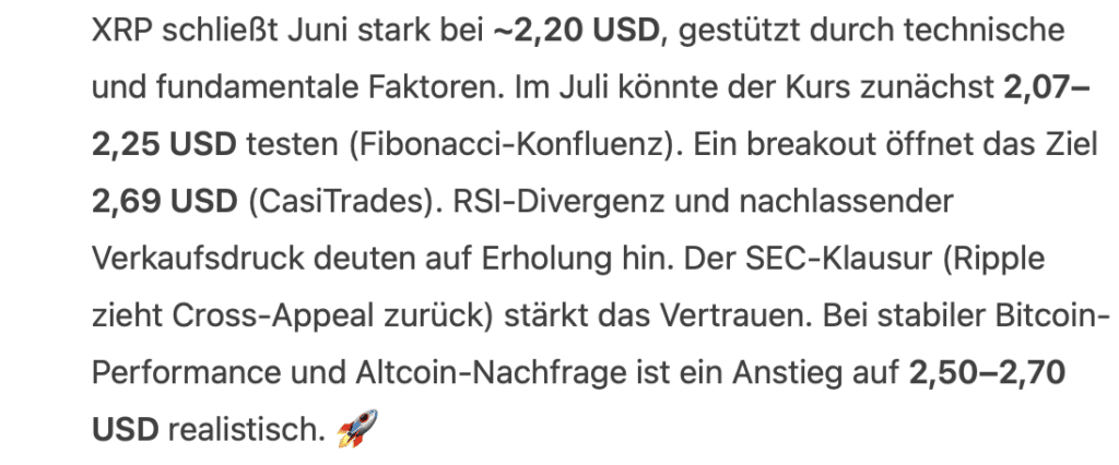 XRP DeepSeek