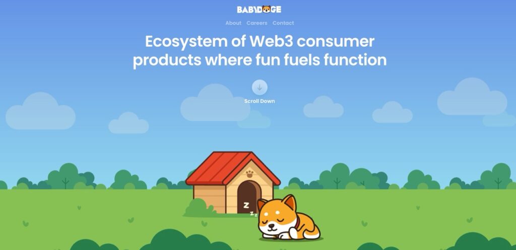 Baby Doge Coin Website