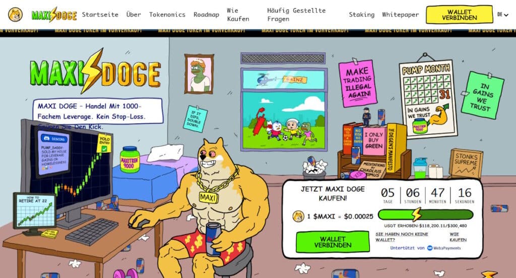 Maxi Doge Token Presale