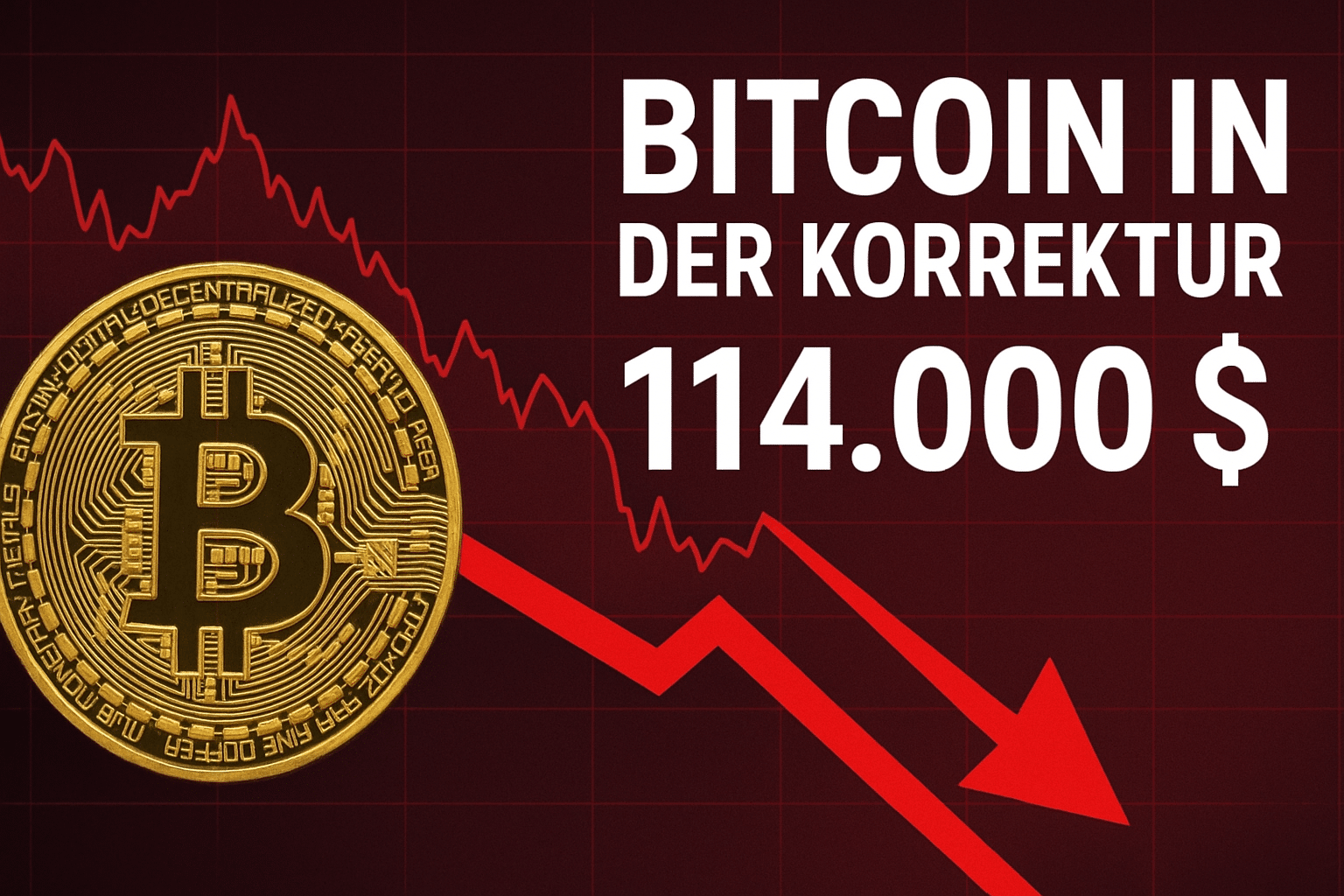 Bitcoin Korrektur Preis