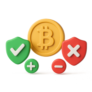 Vorteile und Nachteile von Bitcoin-Zahlungen
