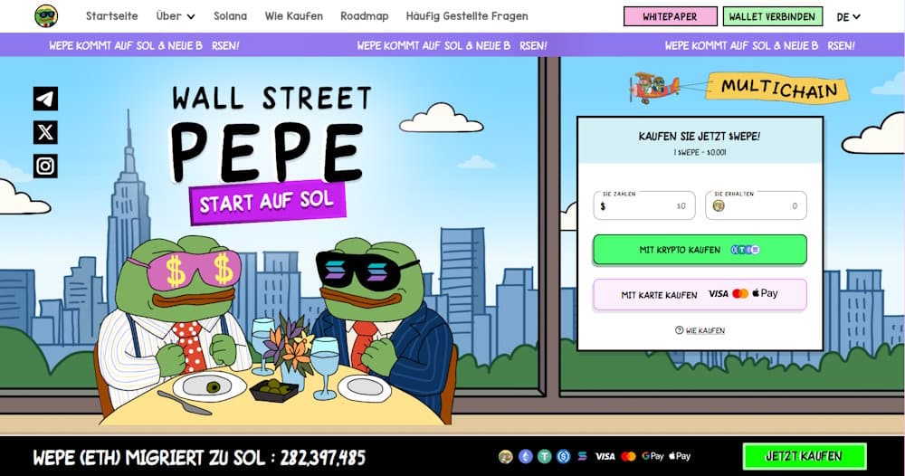 Wall-Street-Pepe-Start-auf-SOL