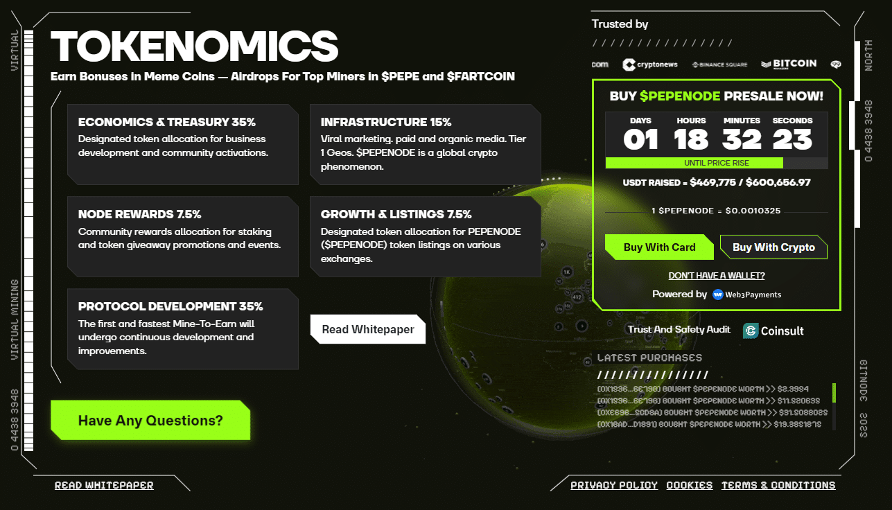 pepenode-tokenomics
