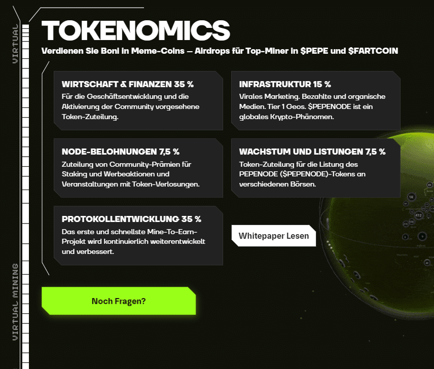 Pepenode Tokenomics