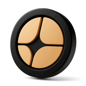 Aster Coin 3d logo