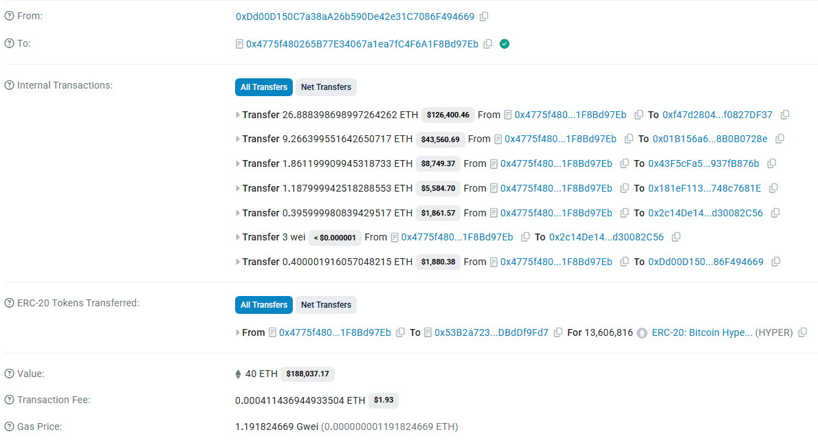 Etherscan Bitcoin Presale