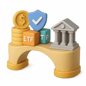 Institutionelle Akzeptanz, ETFs und ETPs Brücke zur traditionellen Finanzwelt