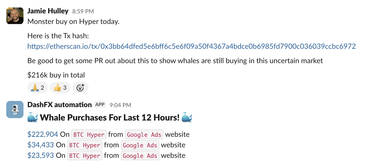 Bitcoin News: Bitcoin Hyper erreicht 27 Mio USD Presale und zieht große  Anleger an