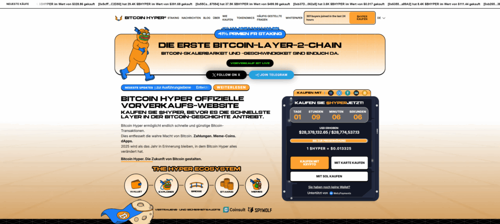 Bitcoin Hyper Home