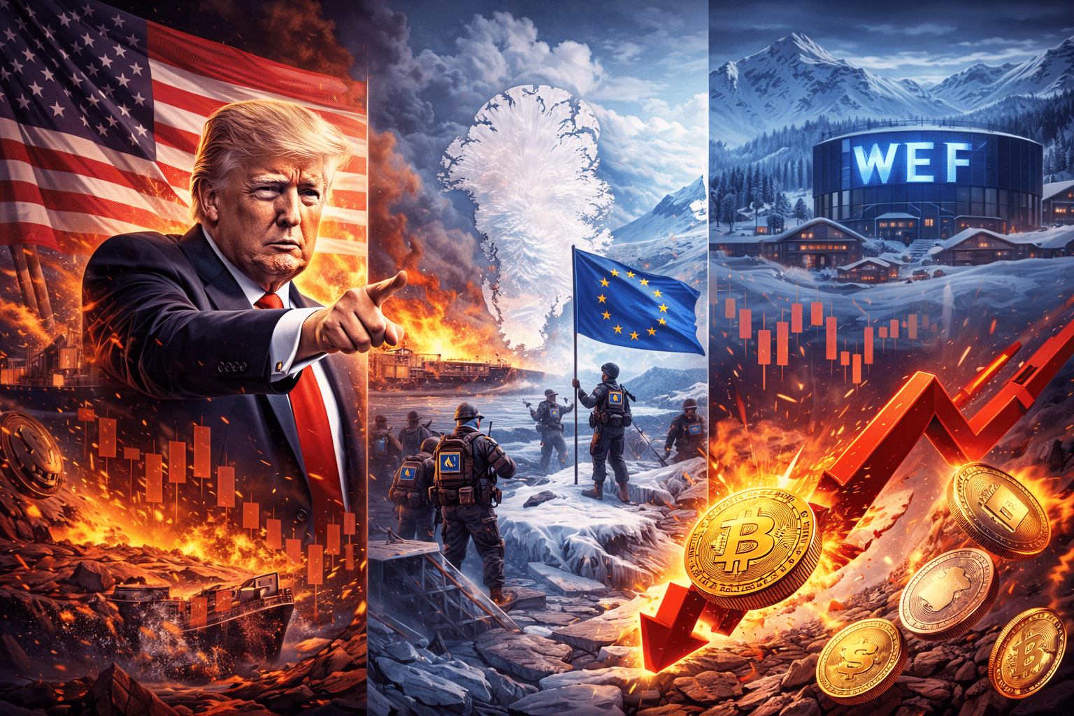Trump Grönland WEF Bitcoin BTC kaufen prognose