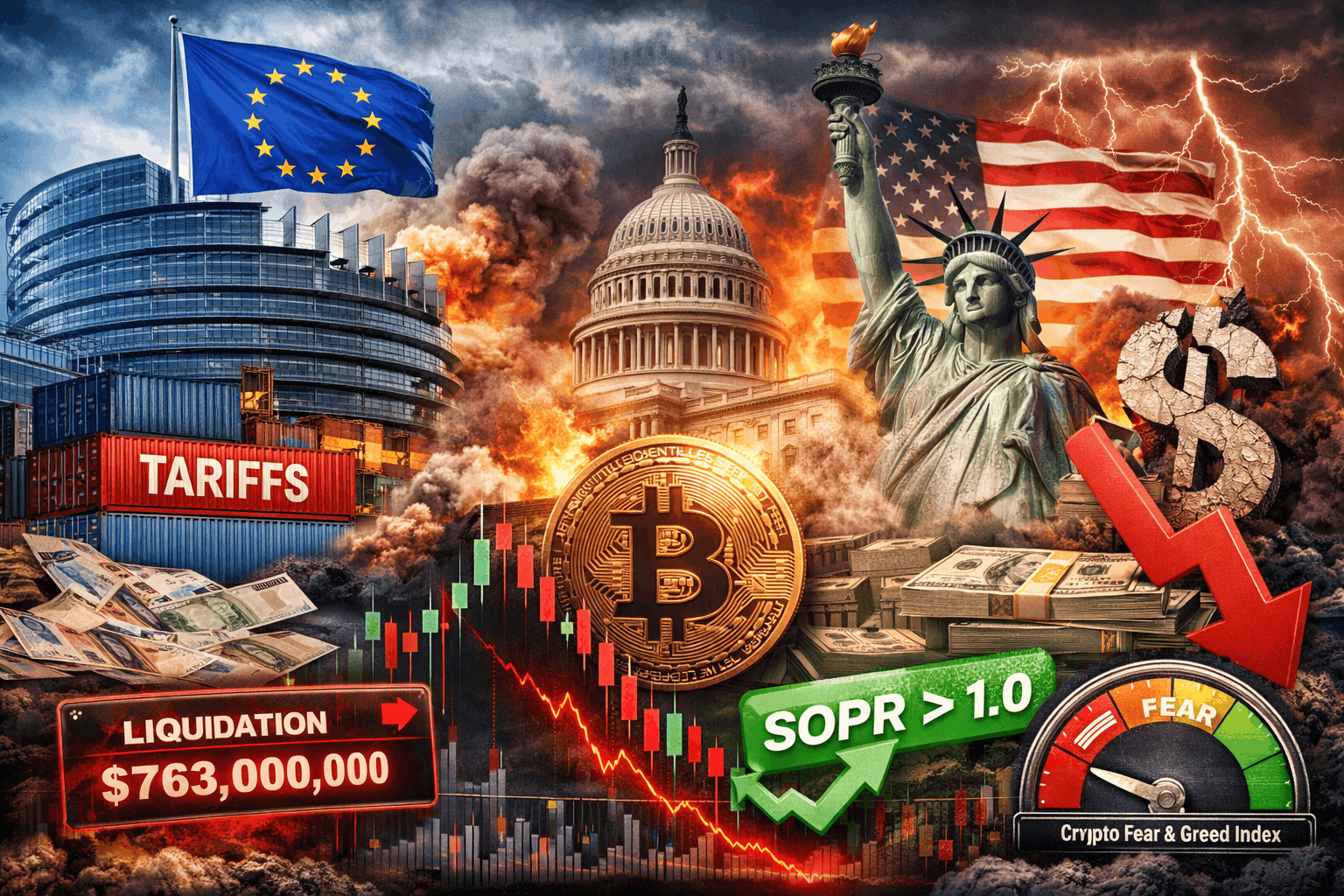 LIVE] Analyse: Krypto-Markt wird plötzlich ängstlich – $763M weg? Das sind  die Ursachen für den heutigen Crash - Kryptoszene.de