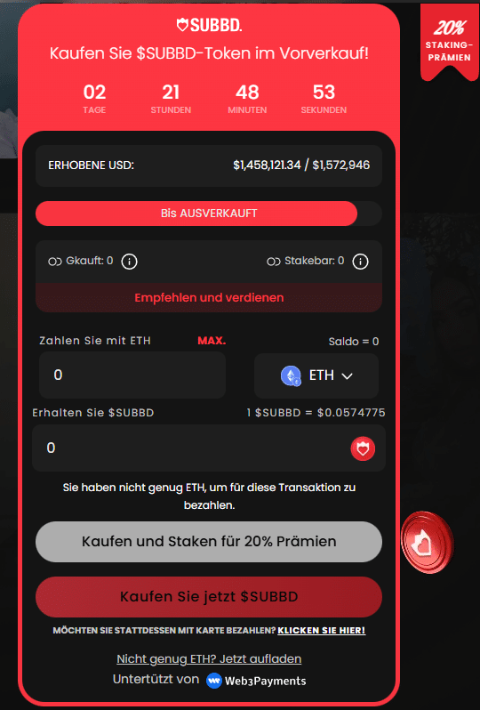 SUBBD kaufen neu