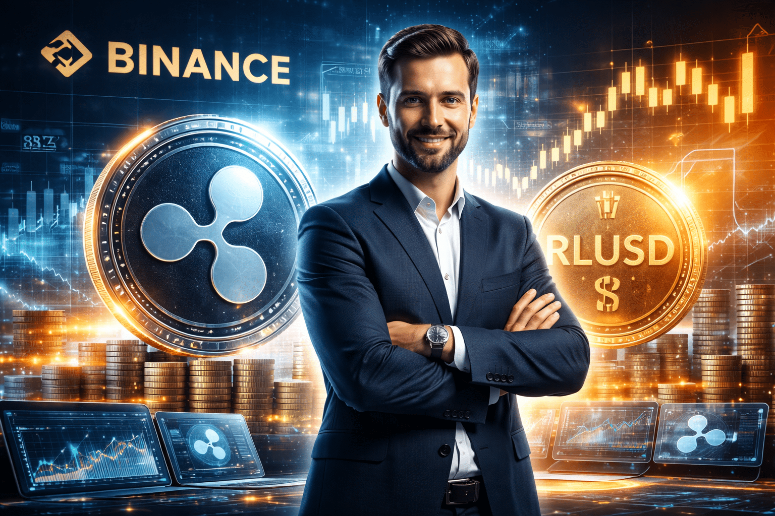 XRP News: RLUSD startet auf Binance und verändert Ripples Marktstruktur