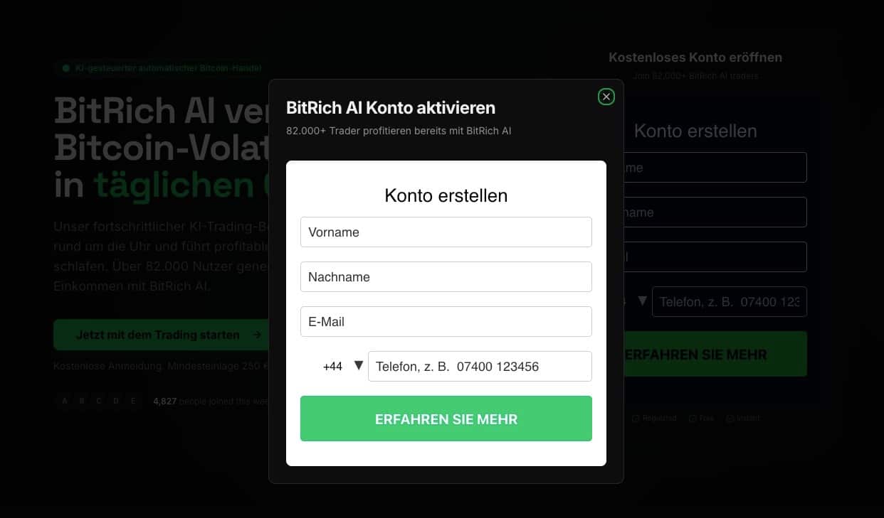 BitRich AI Login
