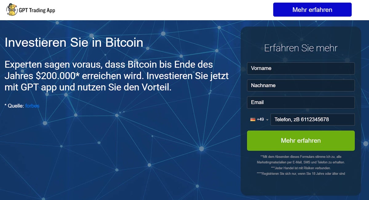 GPT Trading App Erfahrungen