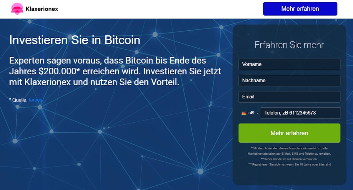 Klaxerionex Erfahrungen