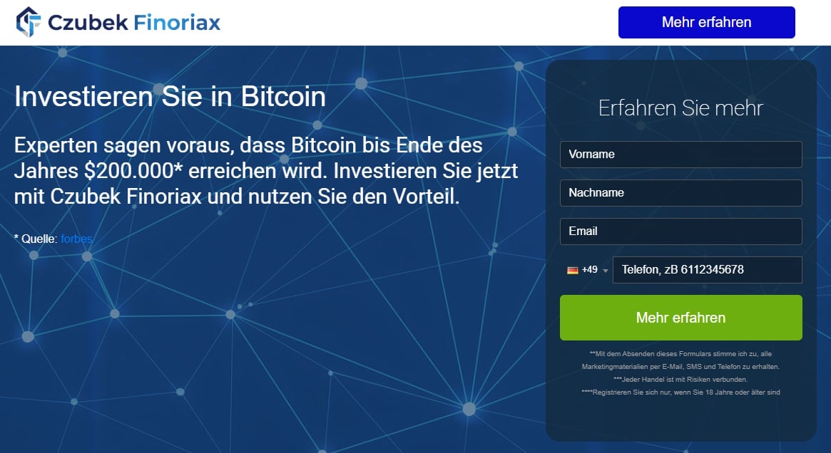 Czubek Finoriax Erfahrungen