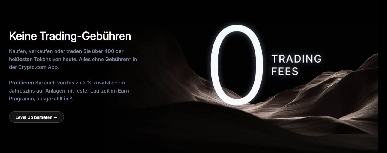 Keine Trading-Gebühren als Kernversprechen