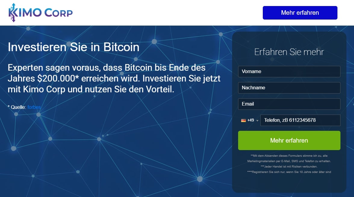 Kimo Corp Erfahrungen