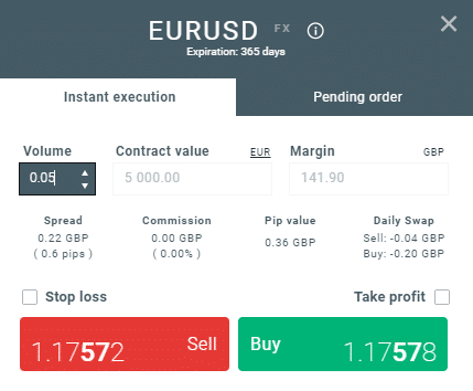 XTB Forex handeln