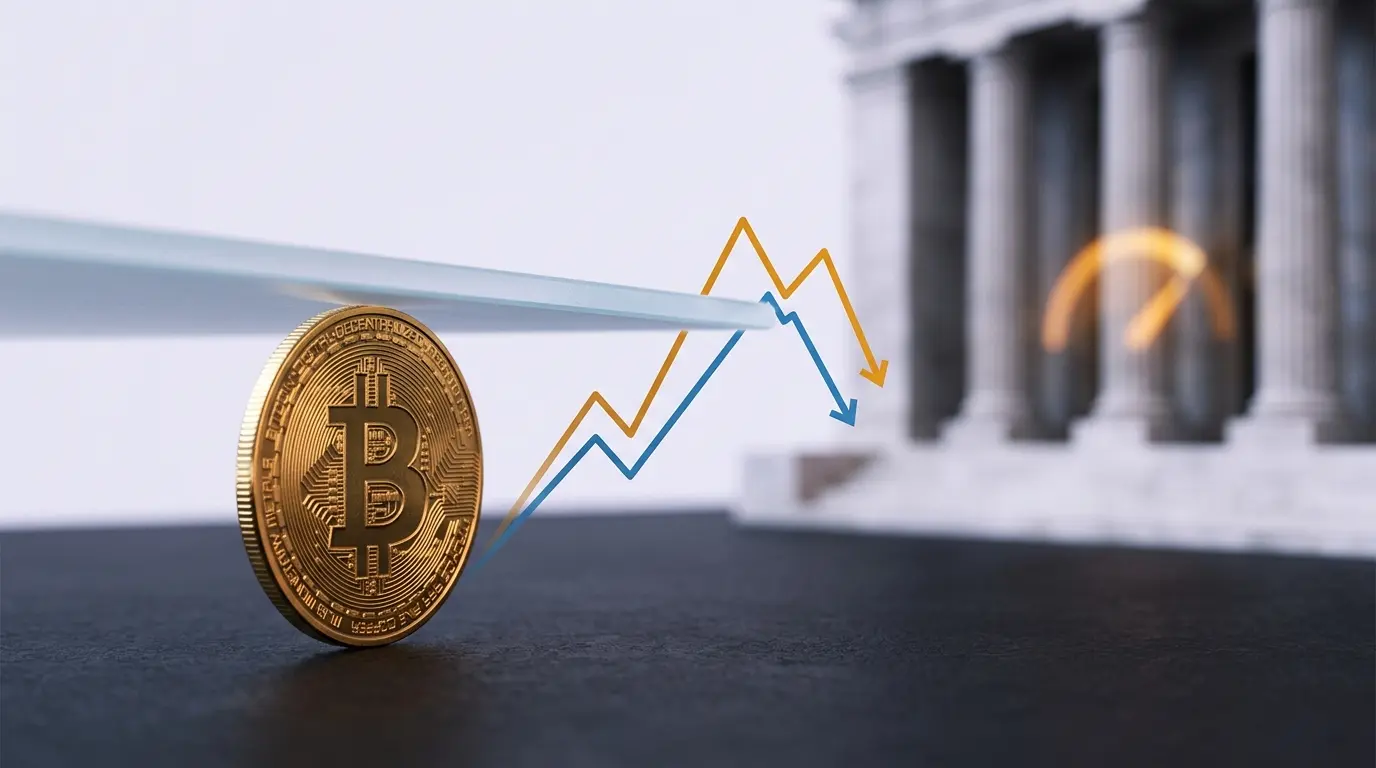 Bitcoin prallt an einem Widerstand ab, während Inflationsdaten und Fed-Entscheid die Kursrichtung bestimmen