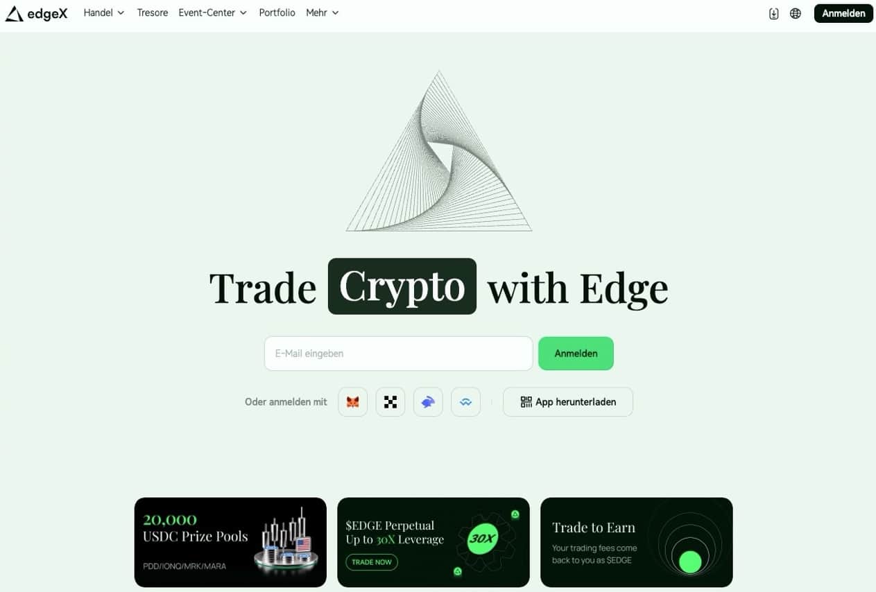 edgex ohne kyc