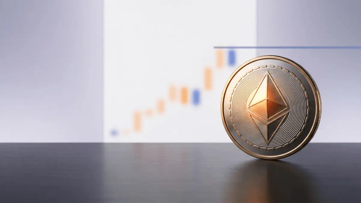 Ethereum coin approaching a key resistance level as ETF inflows support the crypto market