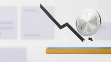 XRP-Münze durchbricht eine fallende Trendlinie und hält sich über einer orangefarbenen Unterstützungszone